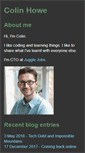 Mobile Screenshot of colinhowe.co.uk
